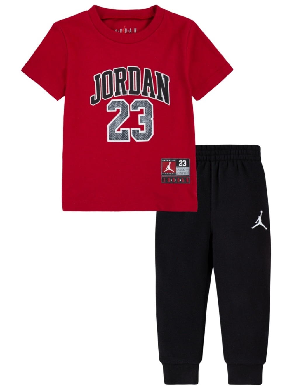 Jordan Baby Boys Jersey Pack 2-Piece Tee and Pants Set NWT